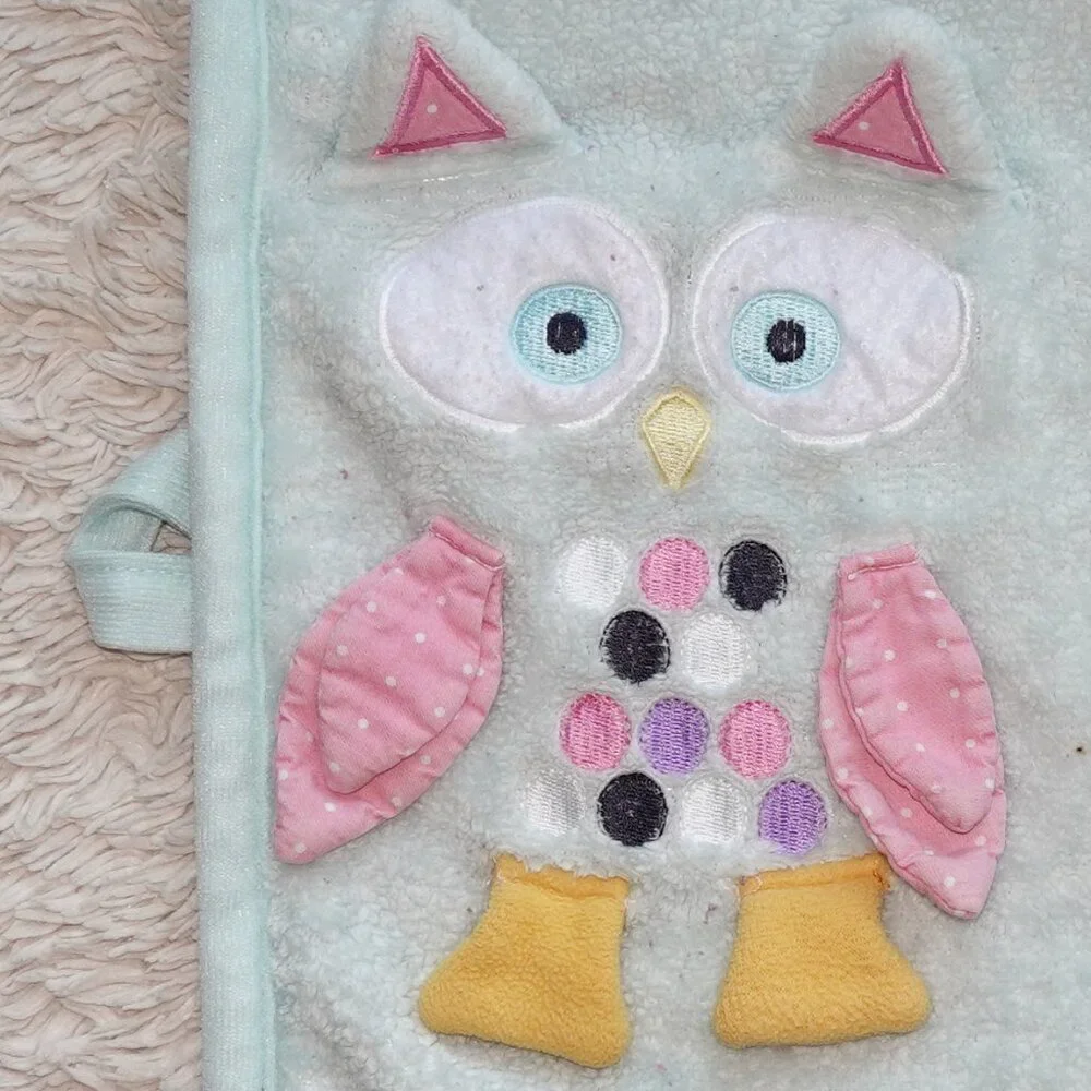 Soft Plush Owl Fleece Blanket for Kids - 32